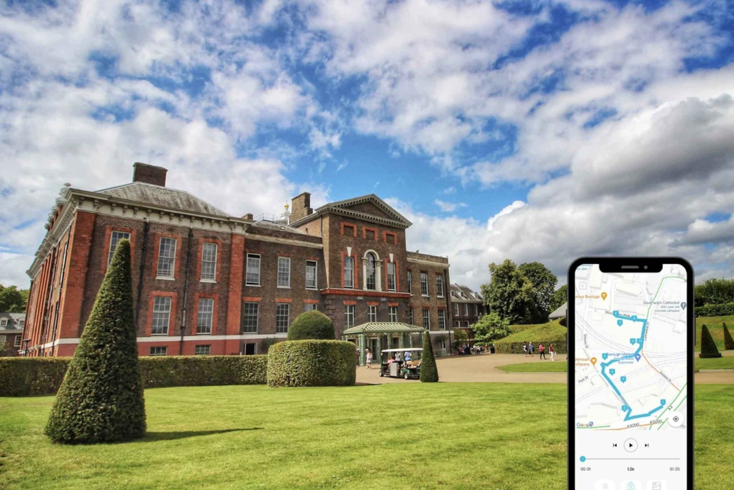 Londres: Kensington e Hyde Park Tour guiado por aplicativo móvel