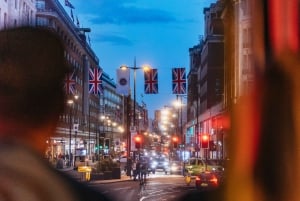 Londyn: nocna wycieczka autobusem z odkrytym dachem