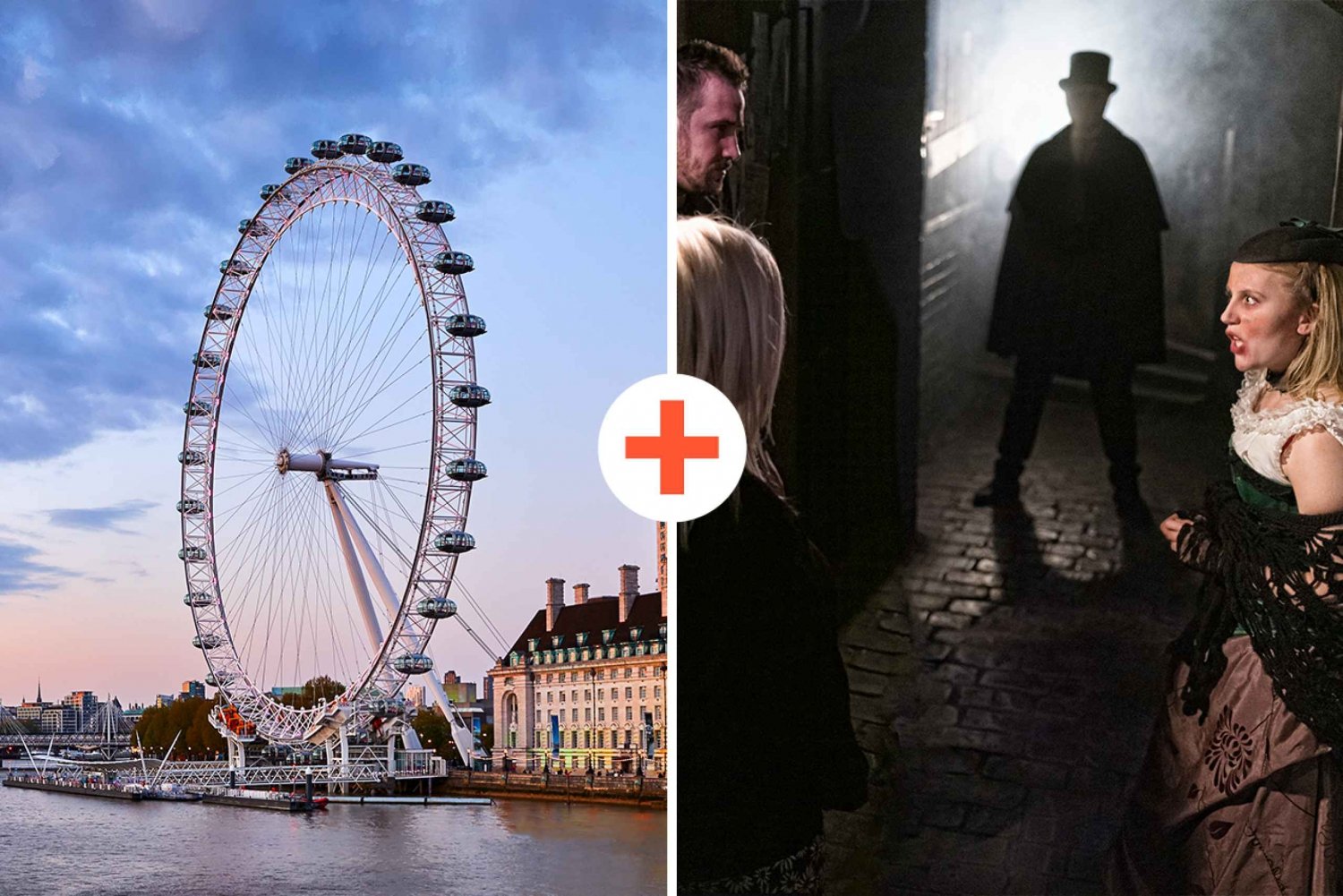 Londres: Ingresso combinado para o London Dungeon e o London Eye