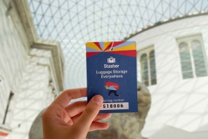 Londres: Consigna de equipajes cerca del Museo Británico