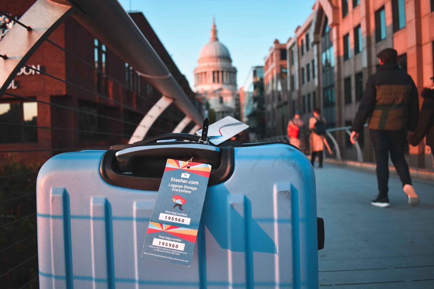 Lontoo: London: Matkatavaroiden säilytys