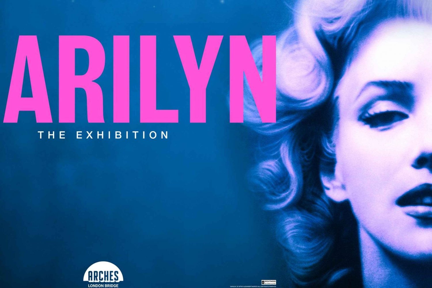 Londres : Marilyn : The Exhibition : Billet d'entrée