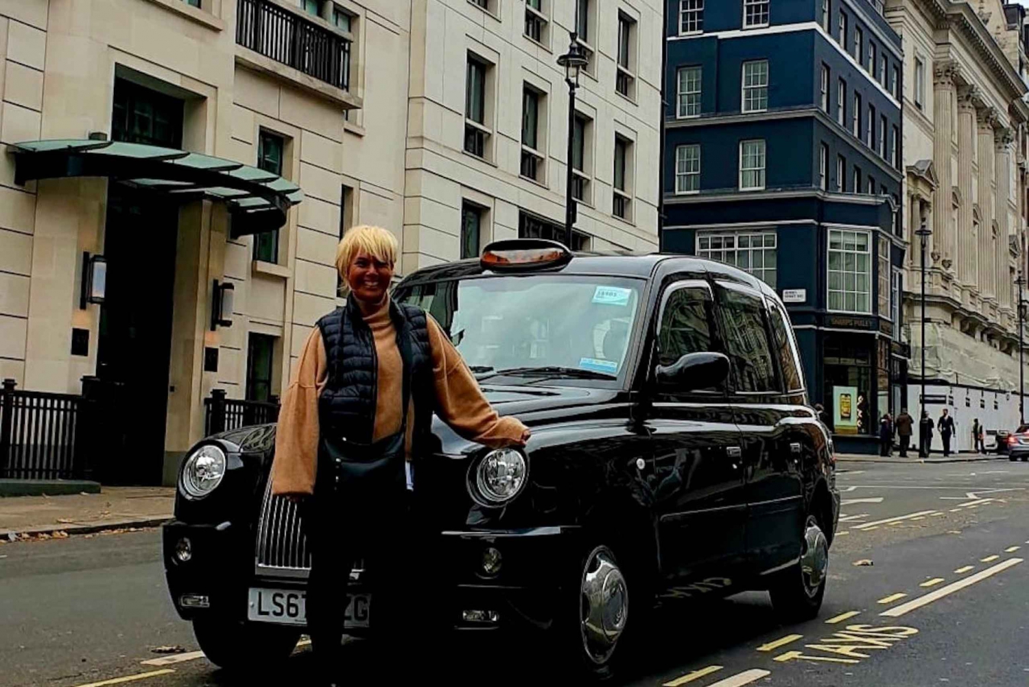 Lontoo: Monuments & Back Streets Opastettu kierros mustalla taksilla.