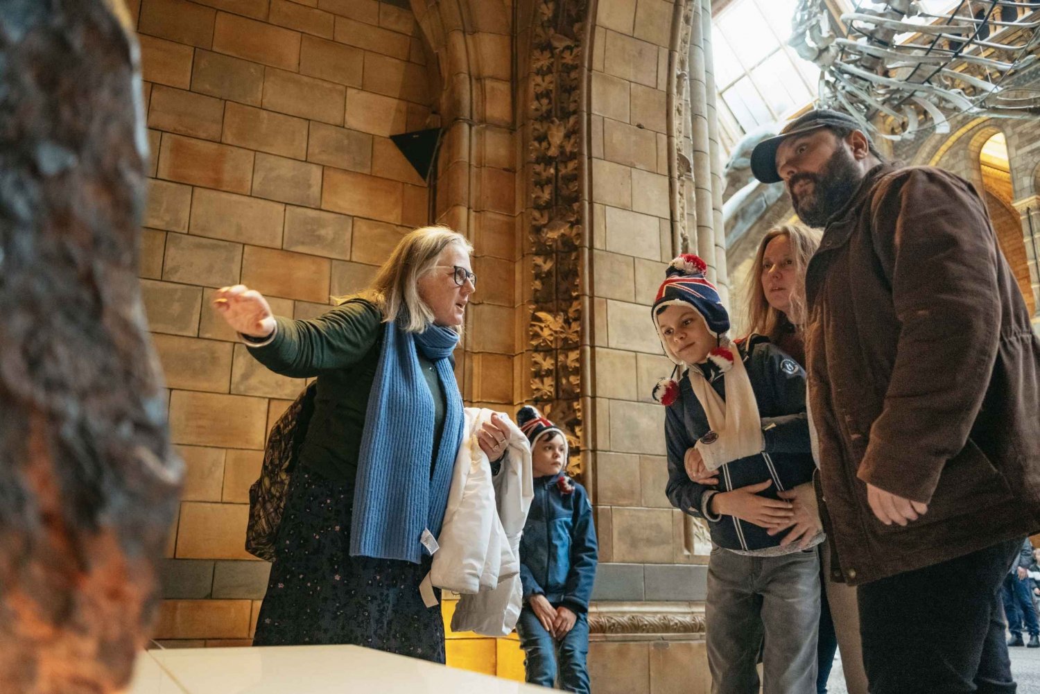 London: Private geführte Familientour durch das Natural History Museum