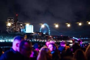 Londra: festa di Capodanno in barca con vista sui fuochi d'artificio