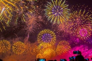 London New Years Eve Fireworks Cruise on the Silver Sockeye