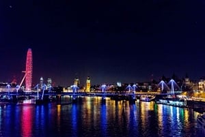 London: Sightseeingtur med åben bus om natten