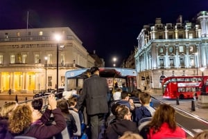 Londyn: Nocne zwiedzanie otwartym autobusem