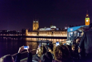 Londres: tour nocturno turístico en autobús descapotable con guía en vivo