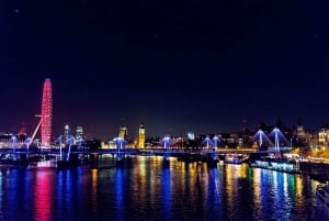 Londres: tour nocturno turístico en autobús descapotable con guía en vivo