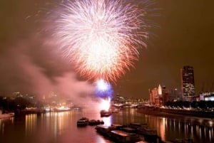 Londres: Crucero de Nochevieja por el Támesis con fuegos artificiales en el Thomas Doggett