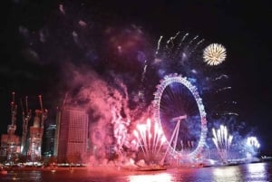 Londres: Crucero de Nochevieja por el Támesis con fuegos artificiales en el Thomas Doggett