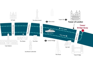 London: Officiell flodtur vid Tower of London