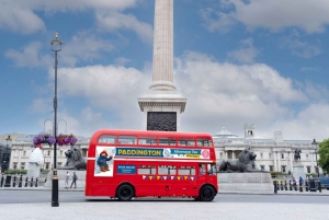 Londra: Tour in autobus con tè pomeridiano dell'orso Paddington e audioguida