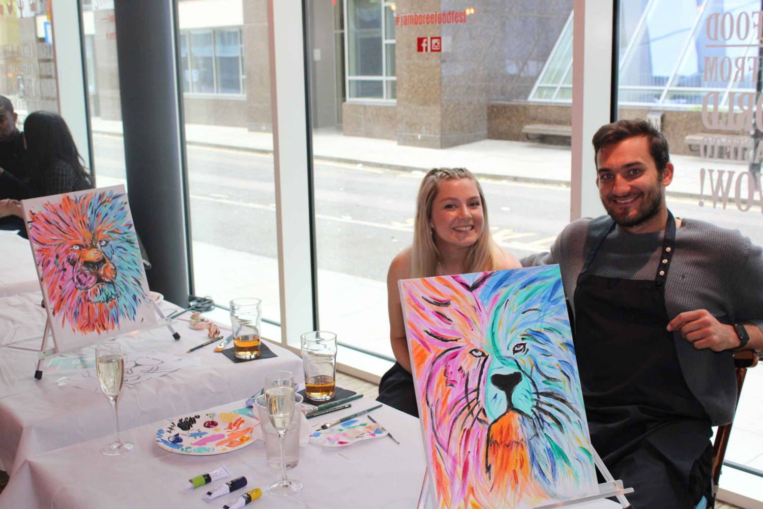 London Paint & Sip in London