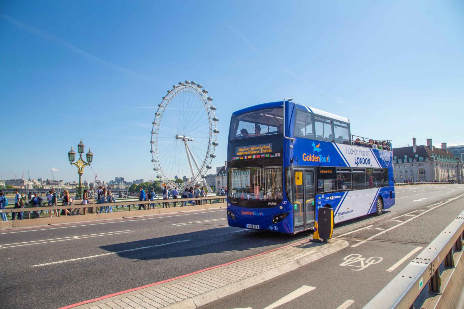 Londra: tour panoramico in autobus scoperto
