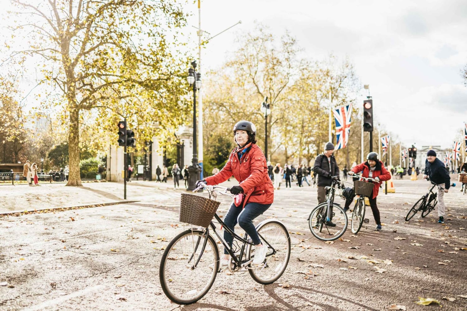 London: Parks und Paläste Geführte Fahrradtour am Morgen
