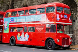 Londres: Peppa Pig Afternoon Tea Tour de ônibus com guia de áudio