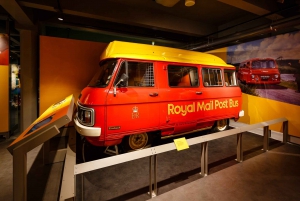 London: Postal Museum Entry Ticket and Underground Rail Ride