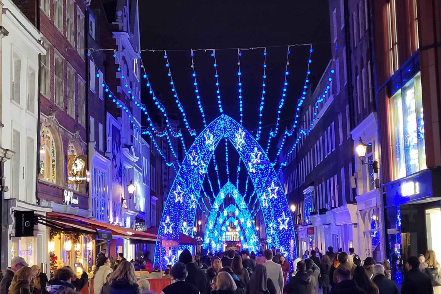 London: Private Christmas Lights Taxi Tour