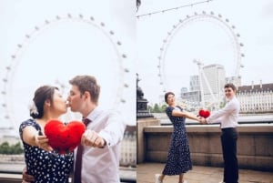 London: Privat parfotografering med landemerker