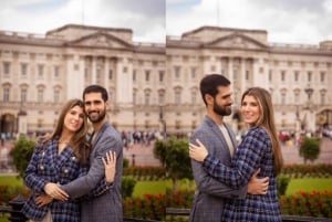 London: Privat parfotografering med landemerker