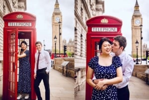 London: Privat parfotografering med landemerker