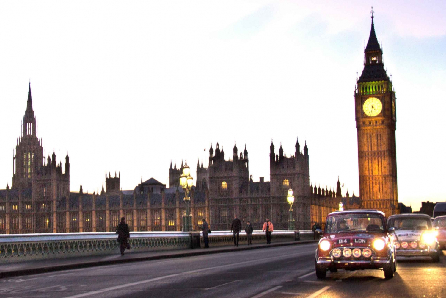 Londra: tour panoramico privato di 2 ore in un'auto classica