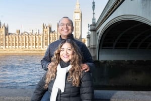 Londres: sessão de fotos privada em marcos icónicos
