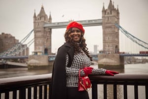 London: Professionelt fotoshoot ved Tower Bridge
