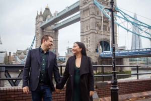 London: Professionell fotografering vid Tower Bridge