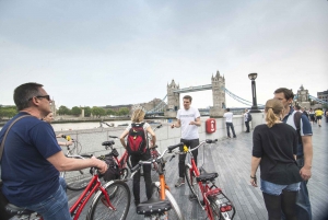 Лондон: Велосипедный тур по реке Темзе и остановка на обед на рынке Боро