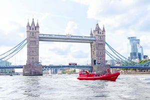Snabb båttur på floden Themsen