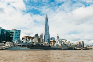 London: Hurtigbåttur på Themsen