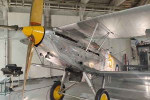 London Royal Air Force (RAF) Aircraft Museum mit dem Auto