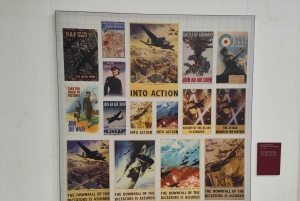 London Royal Air Force (RAF) Aircraft Museum mit dem Auto