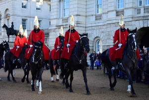 Relève de la garde et billet d'entrée au palais de Buckingham