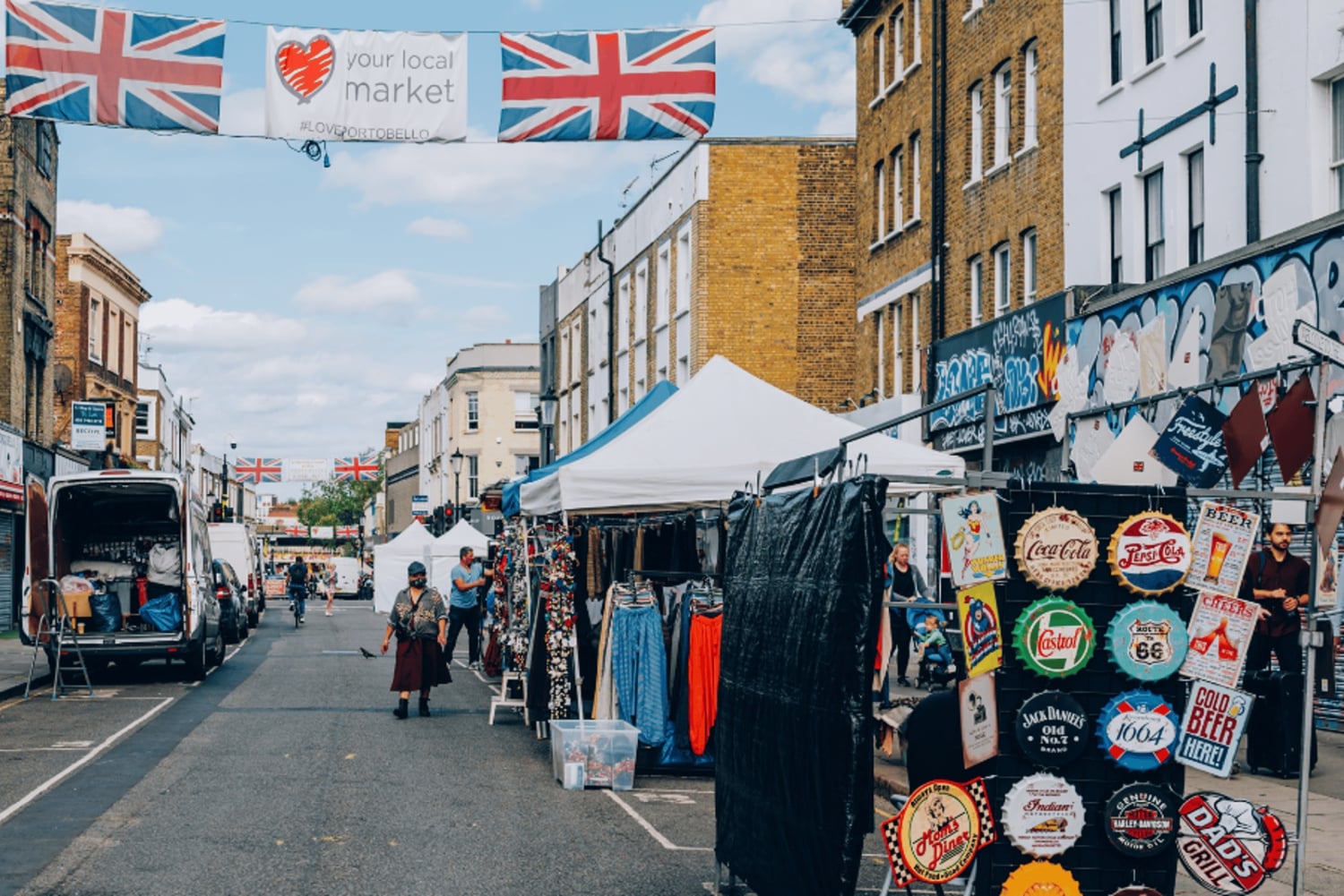 London: Selbstgeführte Notting Hill Walking Tour mit einer APP