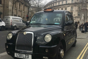 London: Sightseeing med privat taxi