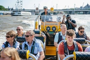 London: Sightseeingtur med hurtigbåt