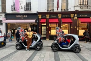 Lontoo: Street Kart -kierros oppaan ja walkie-talkien kanssa