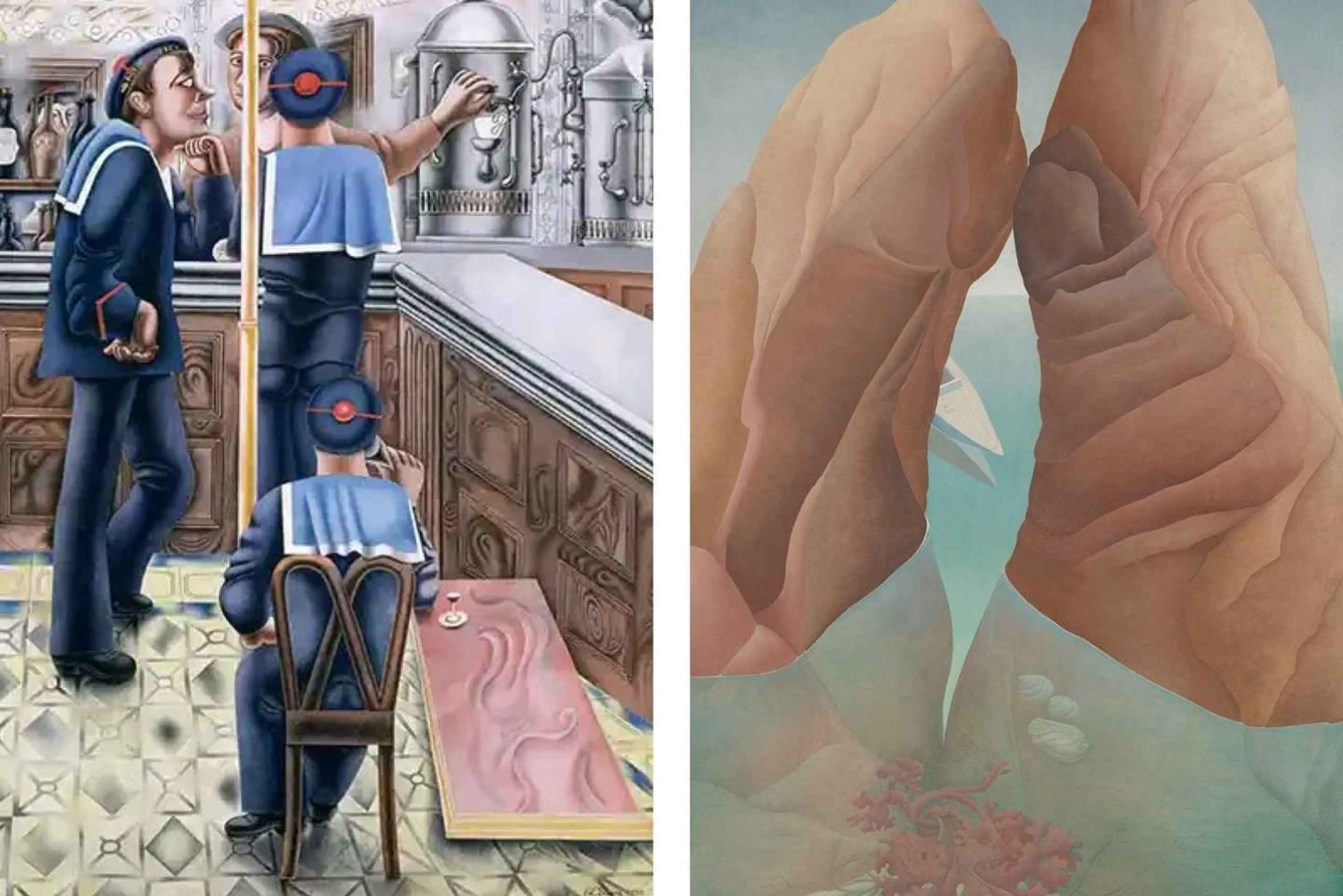 Londres : Tate Britain Edward Burra & Ithell Colquhoun Billet