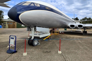 London till Duxfords levande flygfält, museum, kultur och minnen