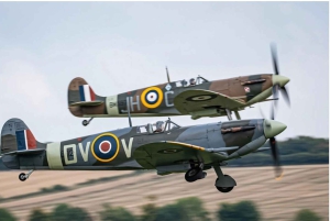 London till Duxfords levande flygfält, museum, kultur och minnen