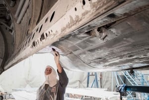 London til Duxford live flyplass, museum, kultur og minner