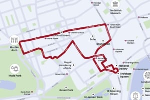 Londres : Tootbus Christmas Lights Tour, visites à pied incluses