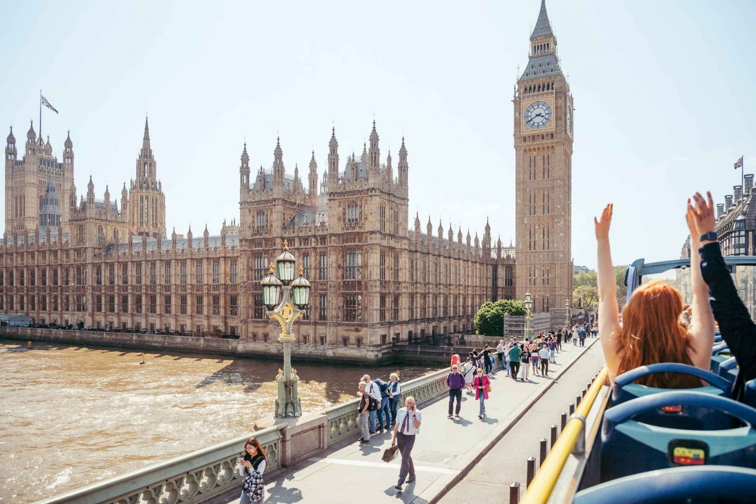 Londen: Tootbus Must-See Hop-On Hop-Off Bustour met Cruise