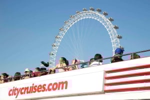 Londra: Tour in autobus Hop-on Hop-off di Tootbus Must-See con crociera