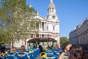 Londra: Tour in autobus Hop-on Hop-off di Tootbus Must-See con crociera
