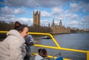 Londra: Tour in autobus Hop-on Hop-off di Tootbus Must-See con crociera